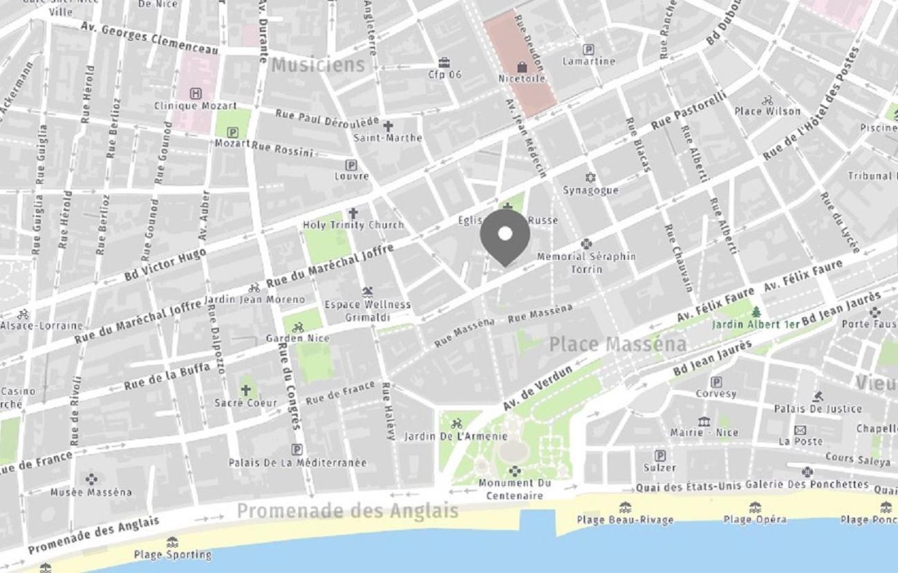 Aparthotel Riviera - Liberte 1 - Grimaldi Promenade Des Anglais 5Mn - Superieur 2 Chambres Ac - Emplacement Exceptionnel Nicea Zewnętrze zdjęcie